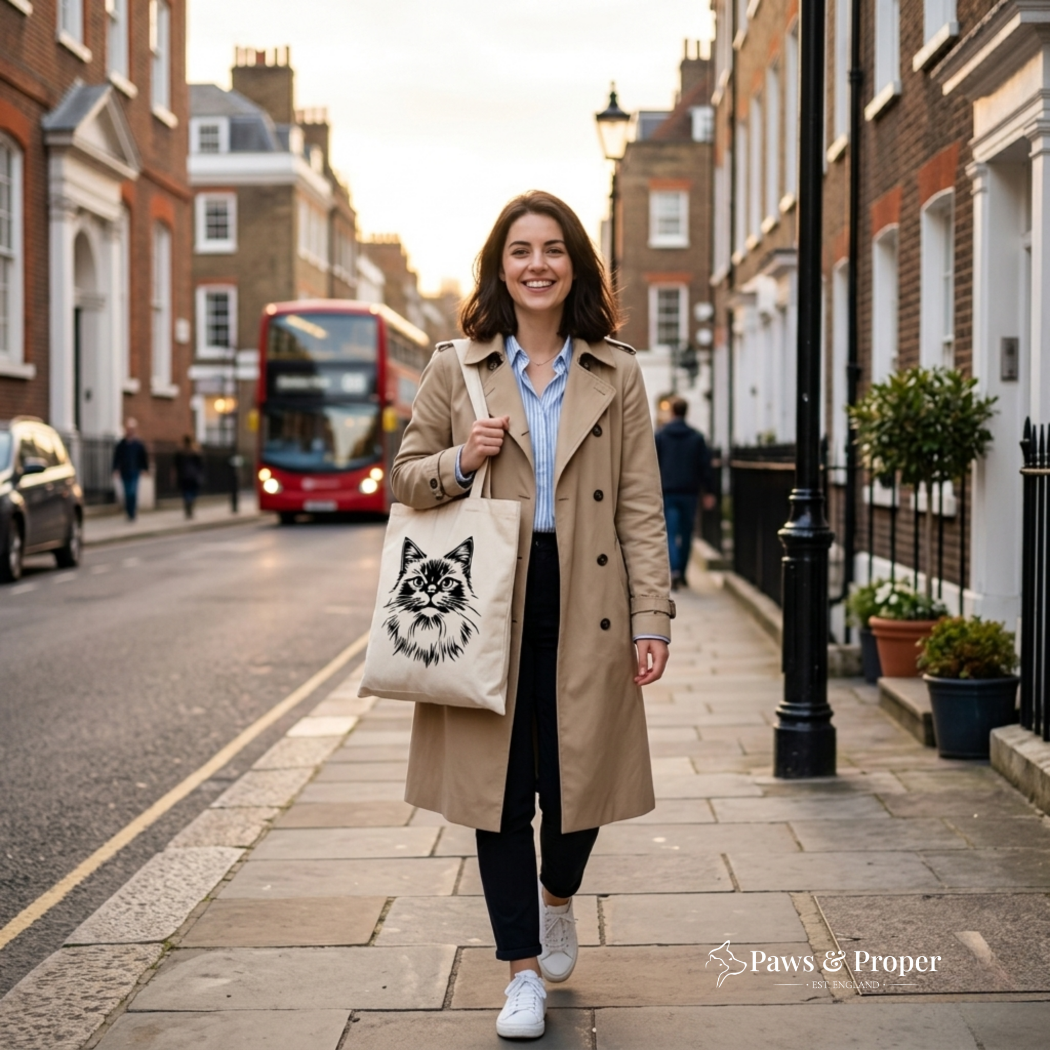 The Signature Organic Tote - Ragdoll