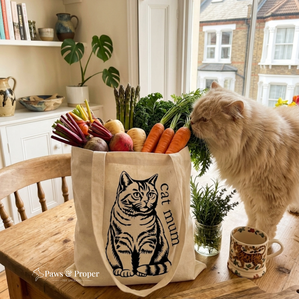 The Signature Organic Tote | Cat mum