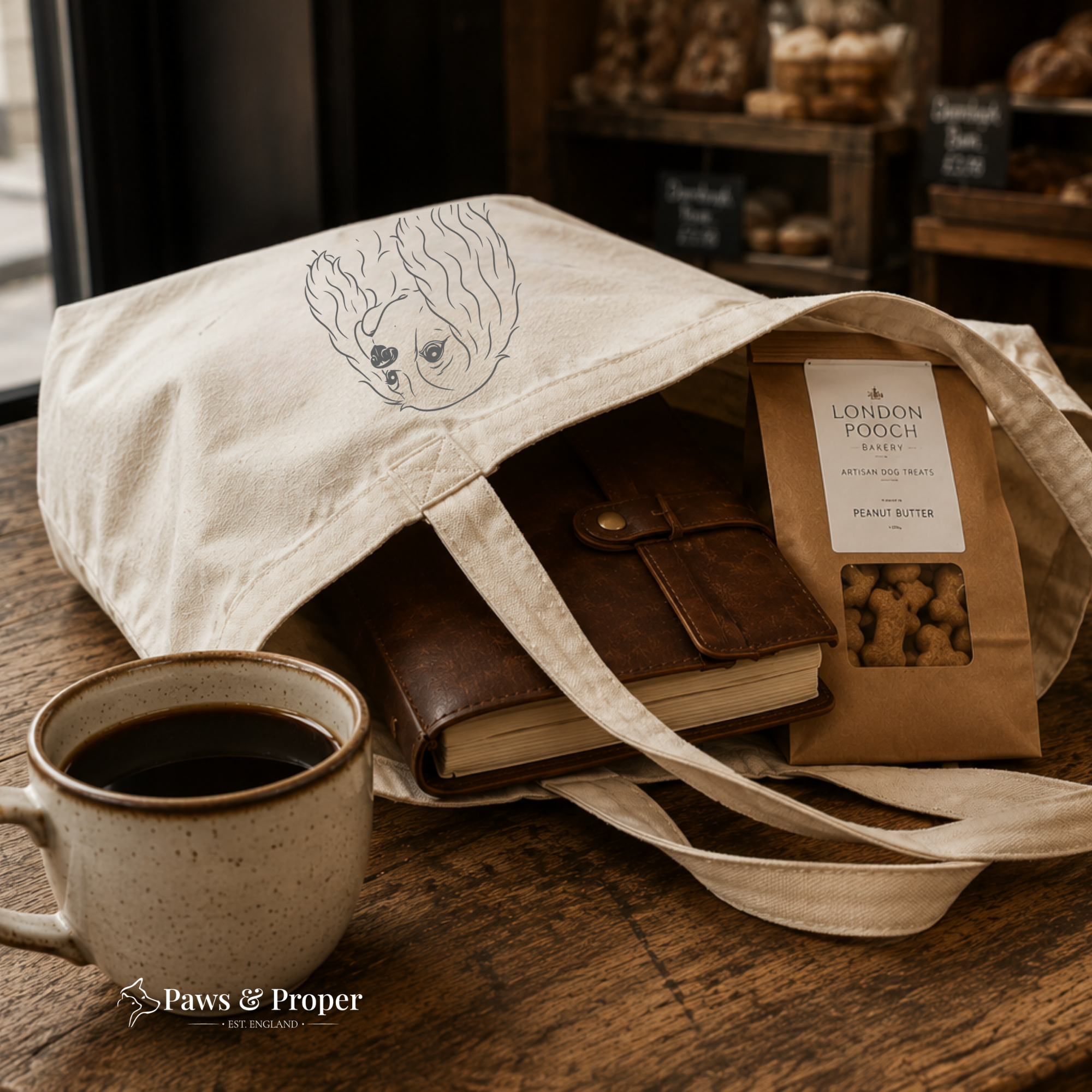 The Signature Organic Tote | Cavalier King Charles Spaniel
